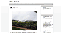 Desktop Screenshot of boost-spirit.com